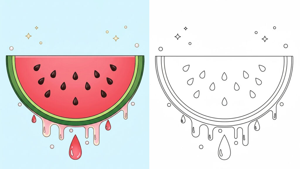 29 Watermelon Coloring Pages (Read To Print PDFs)
