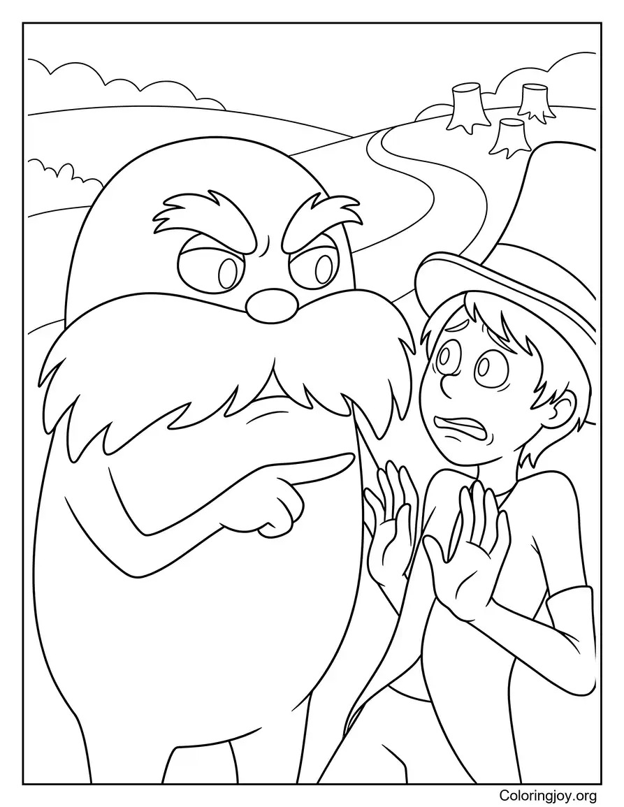 Lorax Coloring Pages (25 Free Printable PDFs)