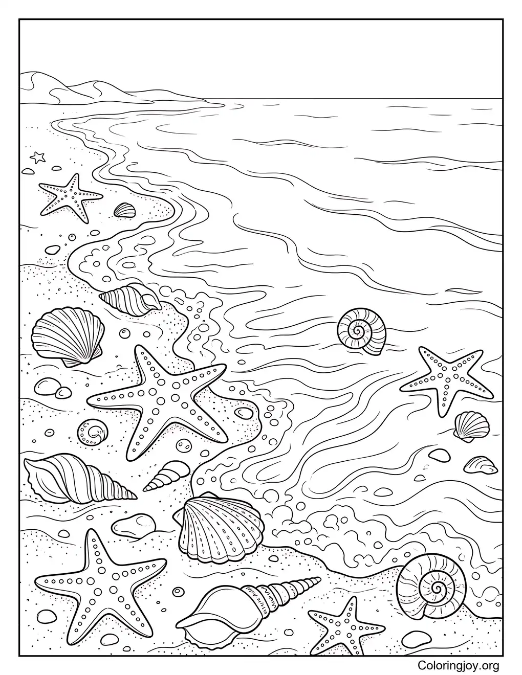 Charming Beach Tide Relaxing