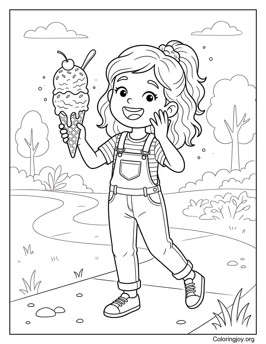 Relaxing Cool Ice Cream Summer Days