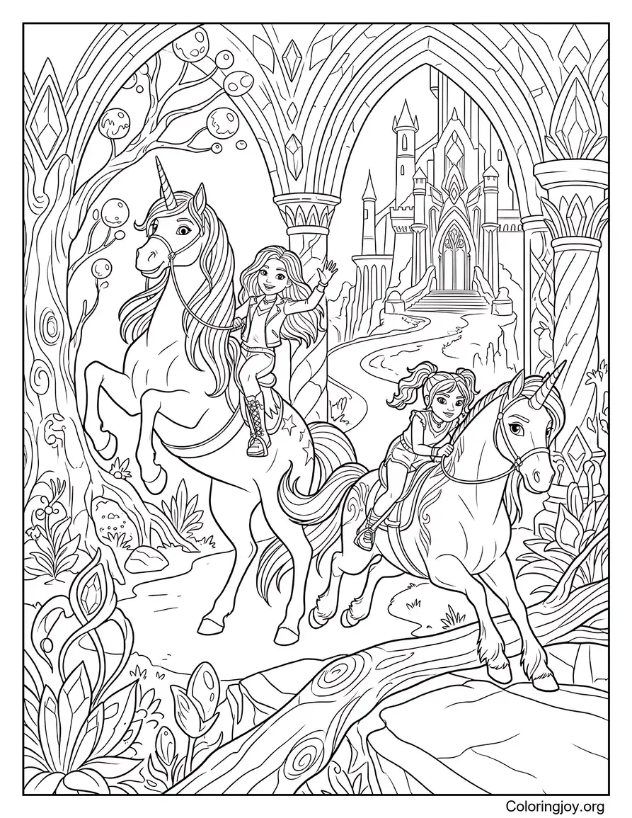 The Hidden Temple Unicorn Academy