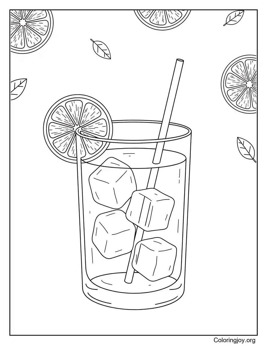 Fresh Lemonade In A Glass