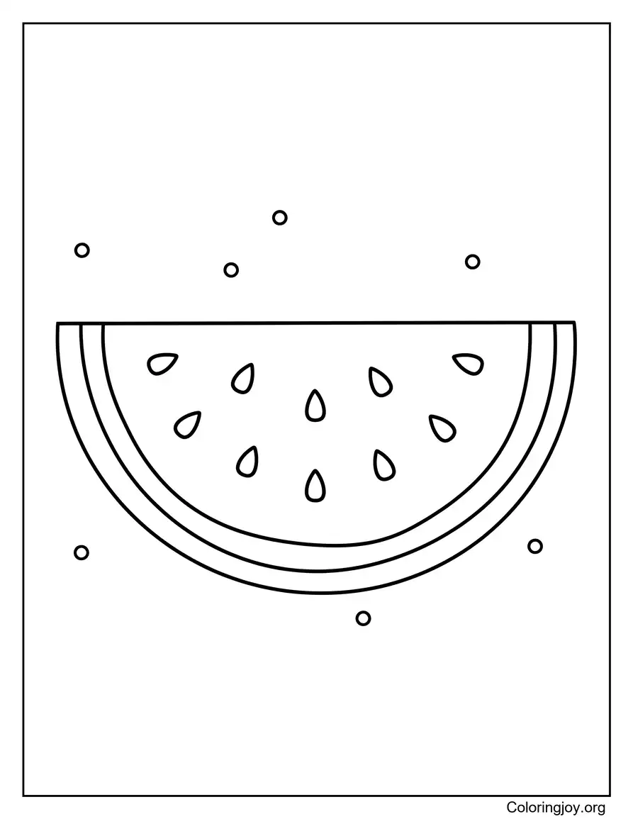 Saftige Wassermelonenhälfte