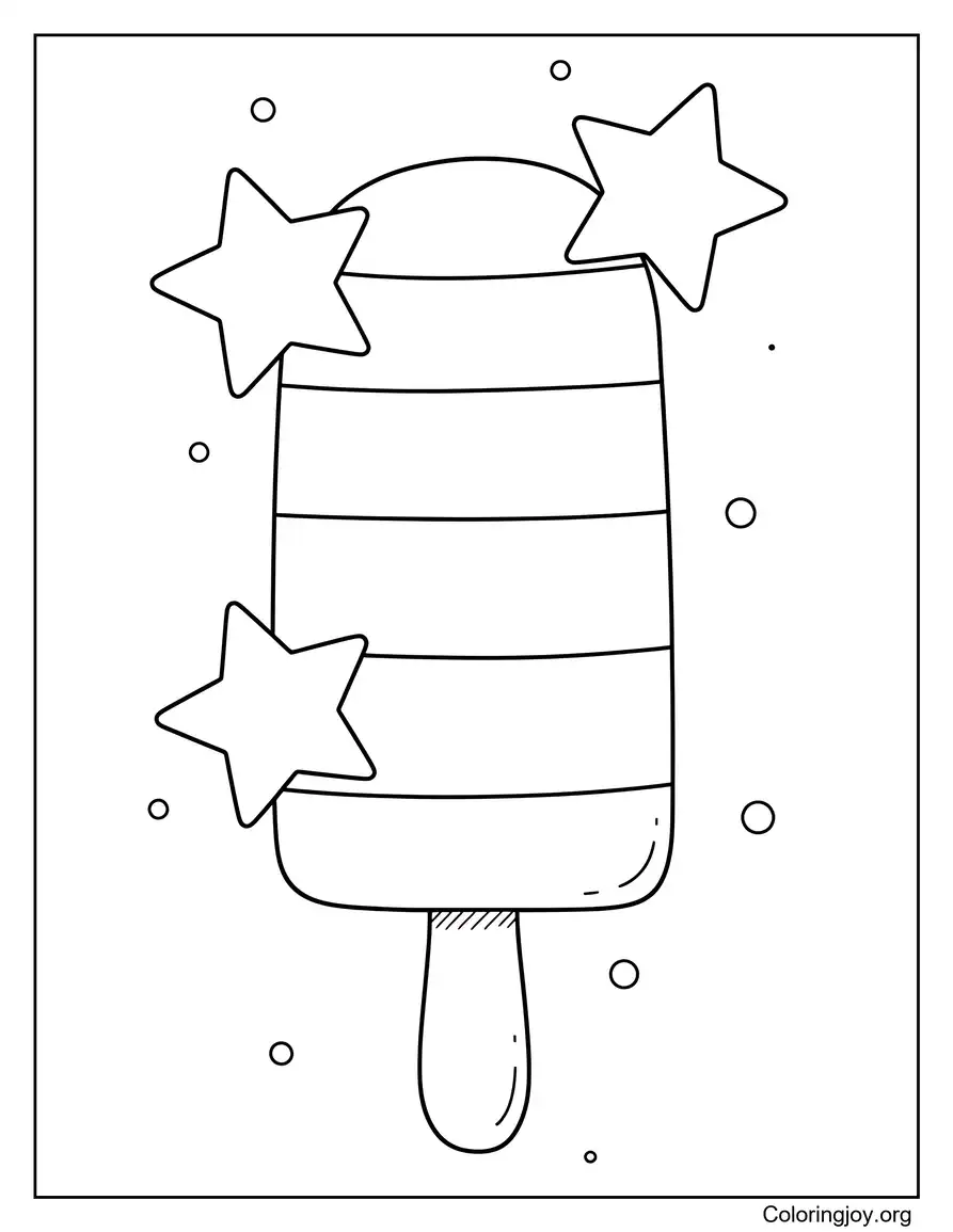 Strawberry And Chocolate Sundae Coloring Page
