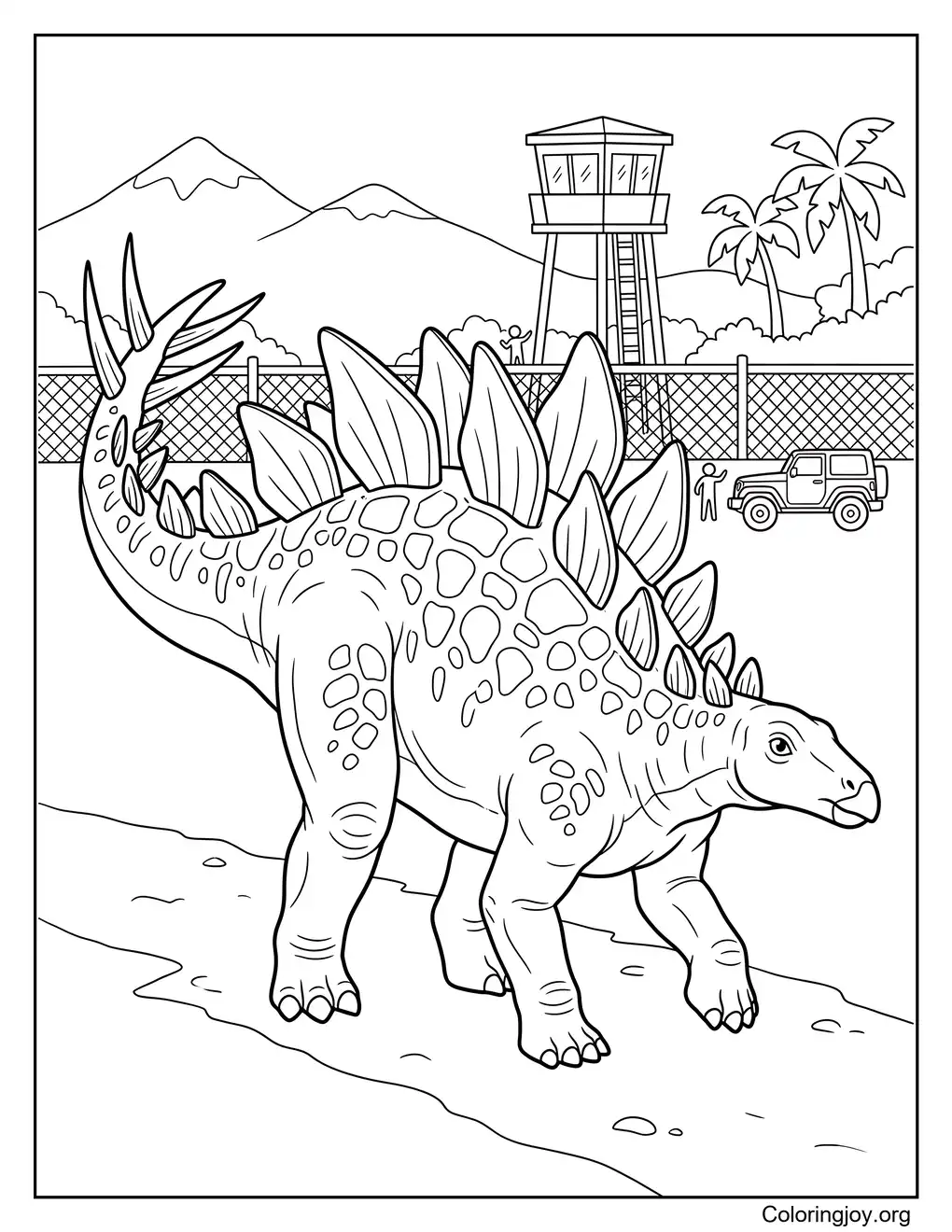 Stegosaurus Dino Parkavontuur