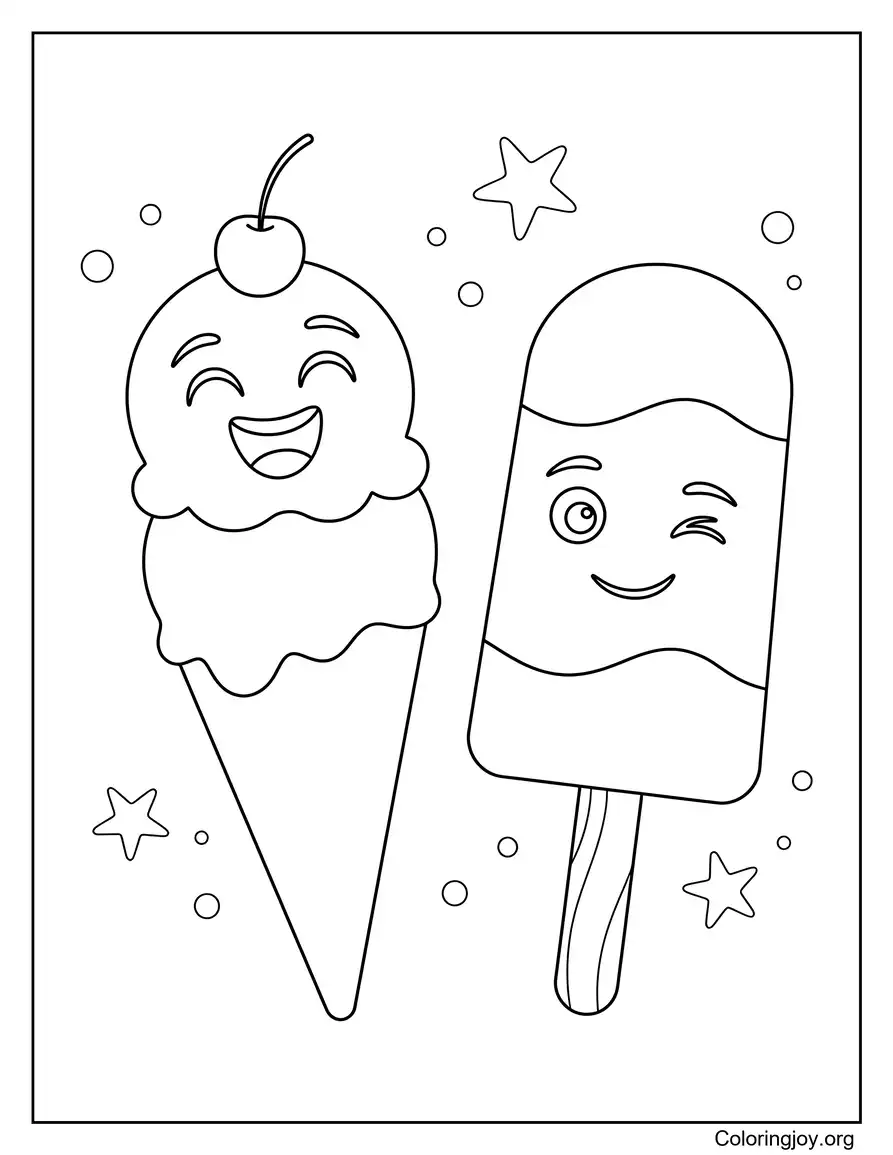 Summer Pool Party With Ice Cream Treats