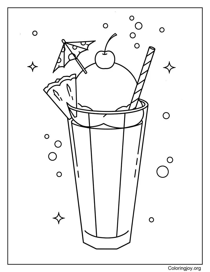 Watermelon Popsicle Picnic Scene Illustration