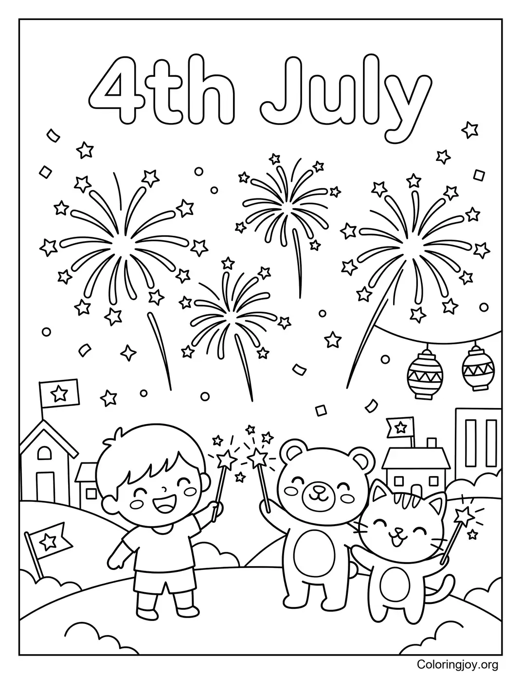 4th July Fireworks Celebration