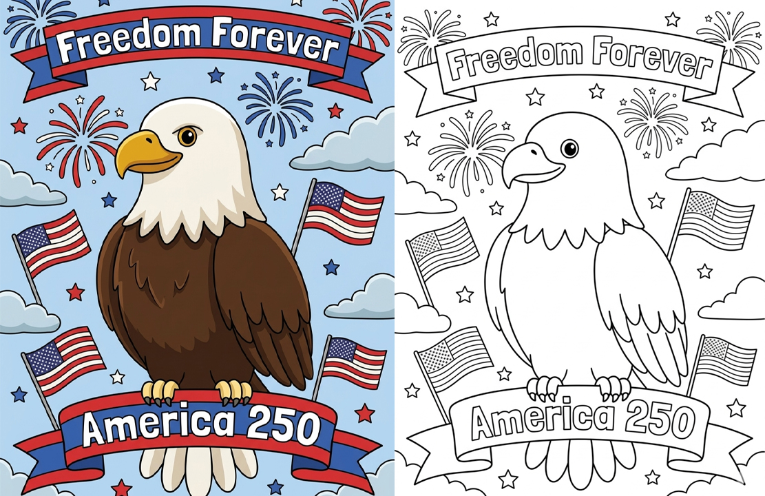 4th of July Coloring Pages | 22 Free Printable PDFs for Kids and Adults