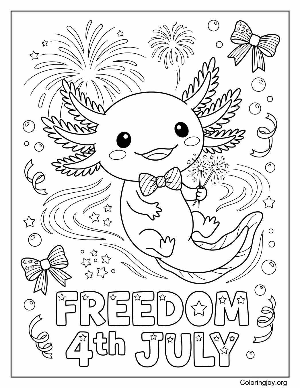 4th of July Coloring Pages | 22 Free Printable PDFs for Kids and Adults