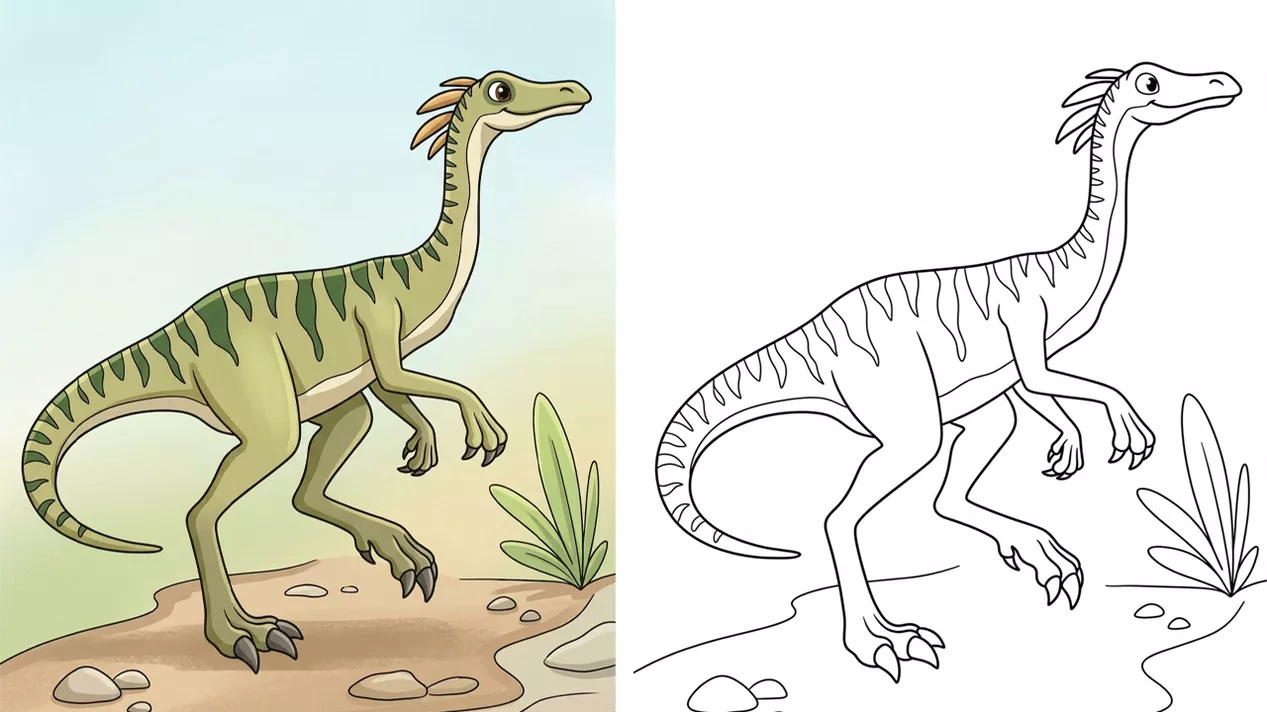 Free Compsognathus Coloring Pages (29 Printables PDFs)