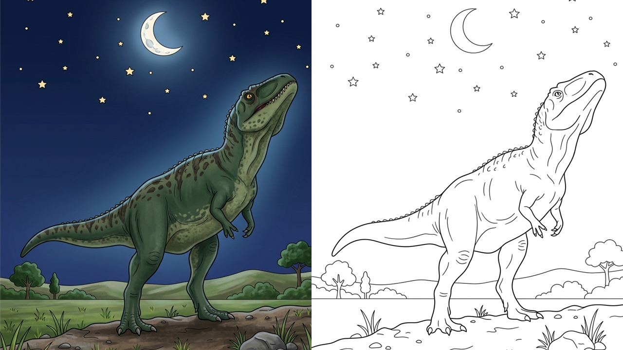 Kostenlose Giganotosaurus-Malvorlagen
