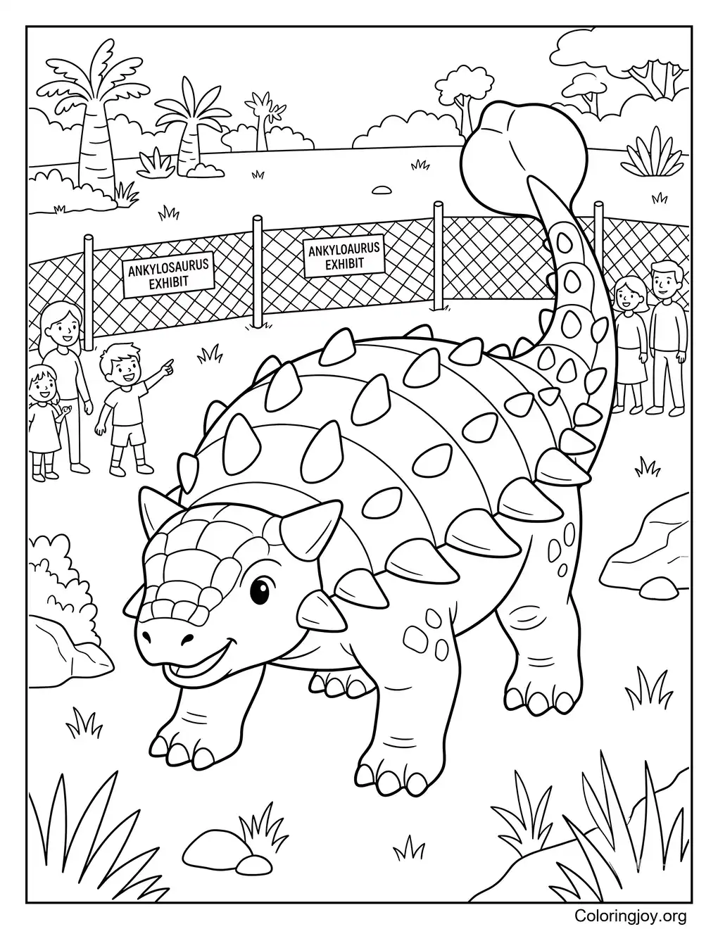 Dino Park Ankylosaurus Adventure