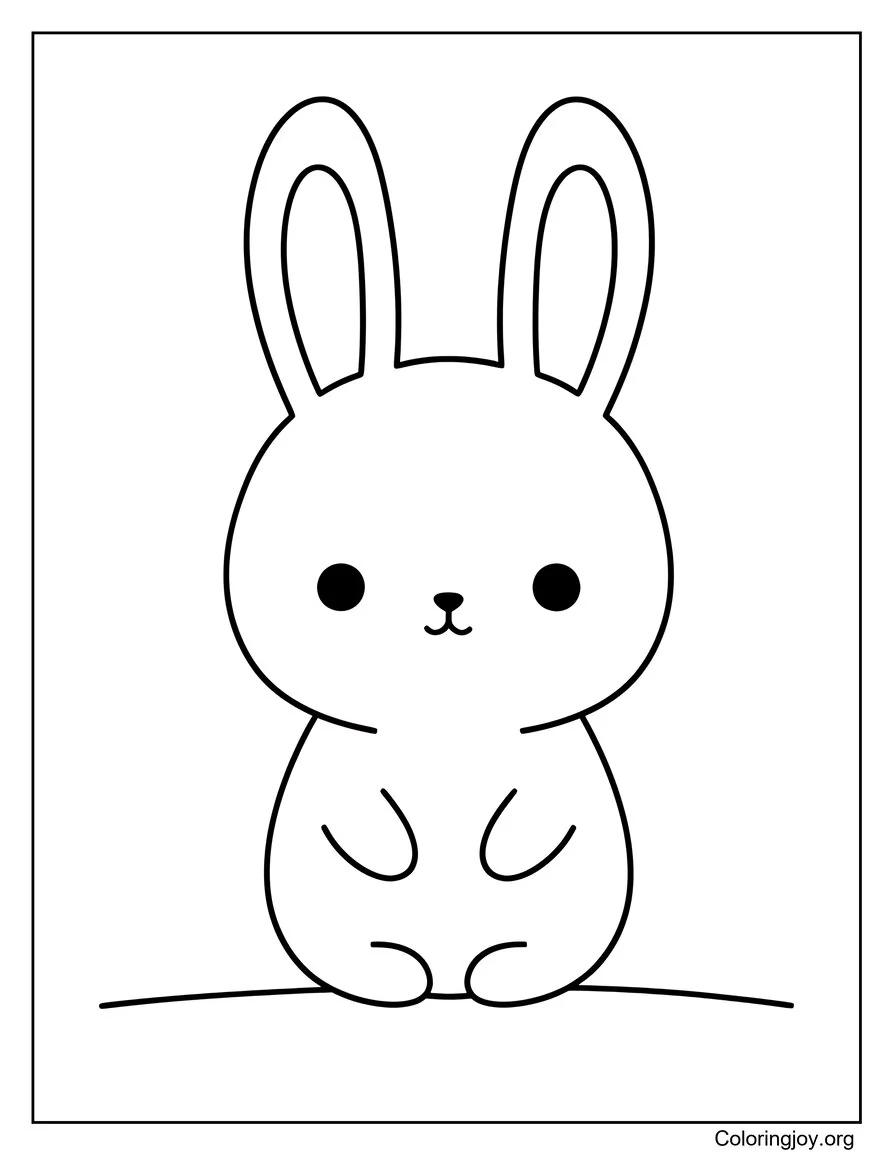 Bunny Farmer Tracing and Color