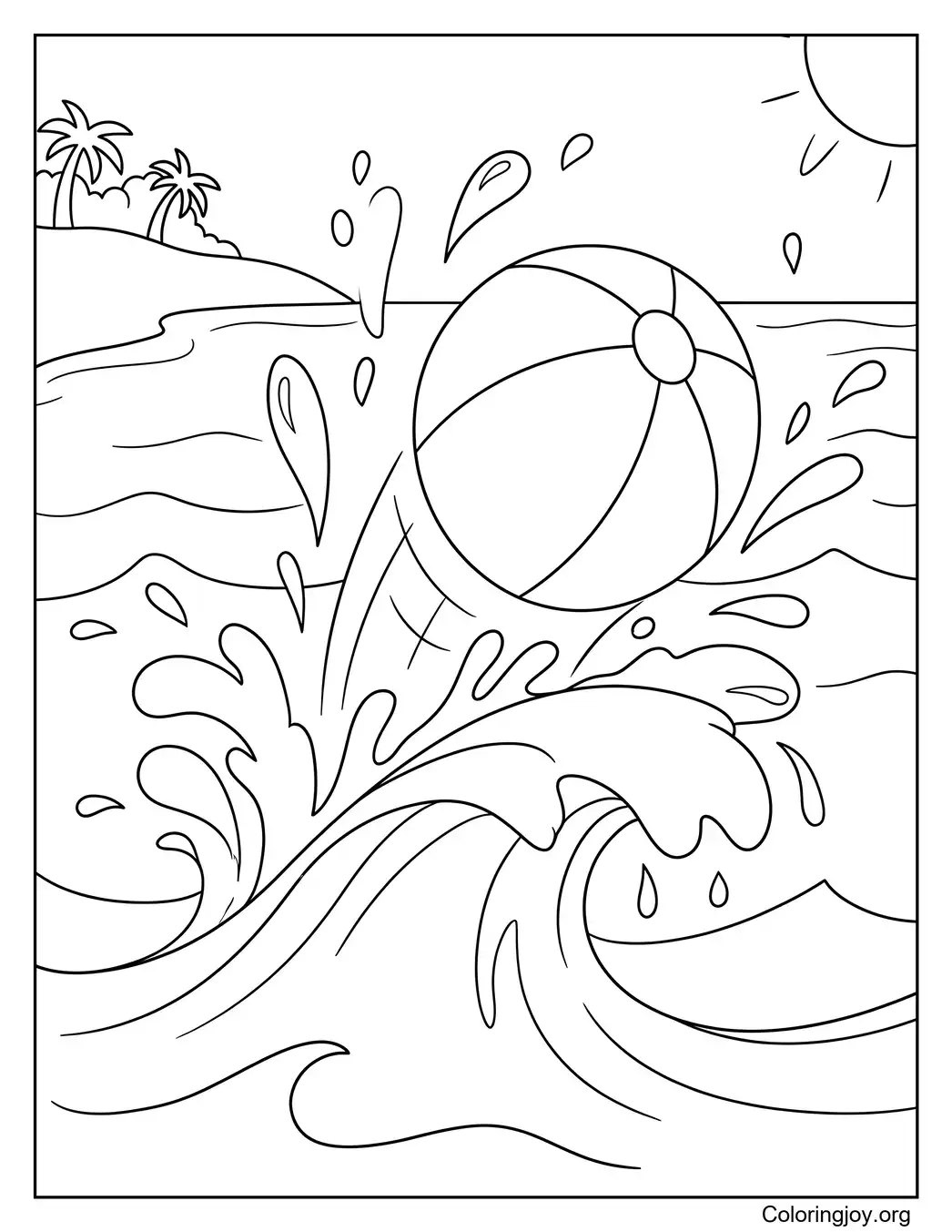 Beach Ball Splash Adventure