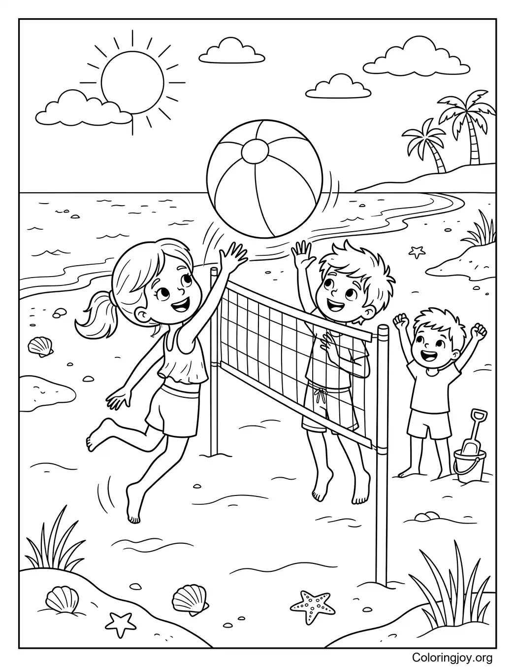 Beachvolleybal plezier