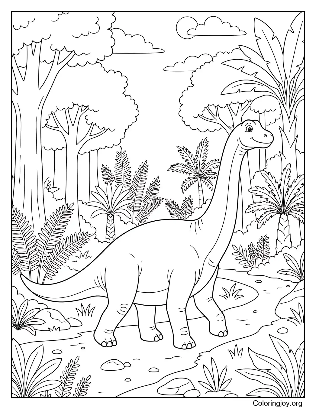 Forest Brontosaurus Walk