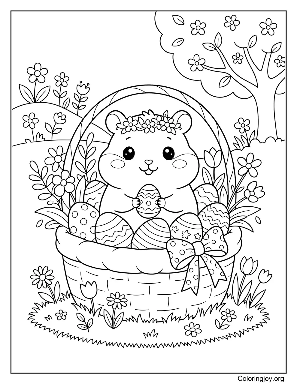 Hamster de Pâques