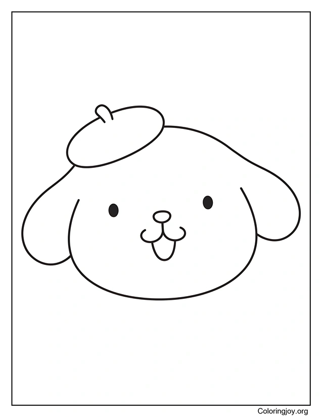 Easy Pompompurin face