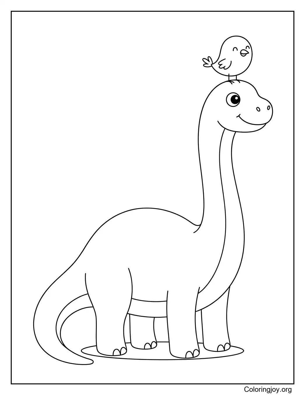 Amigo Birdy Brontosaurio