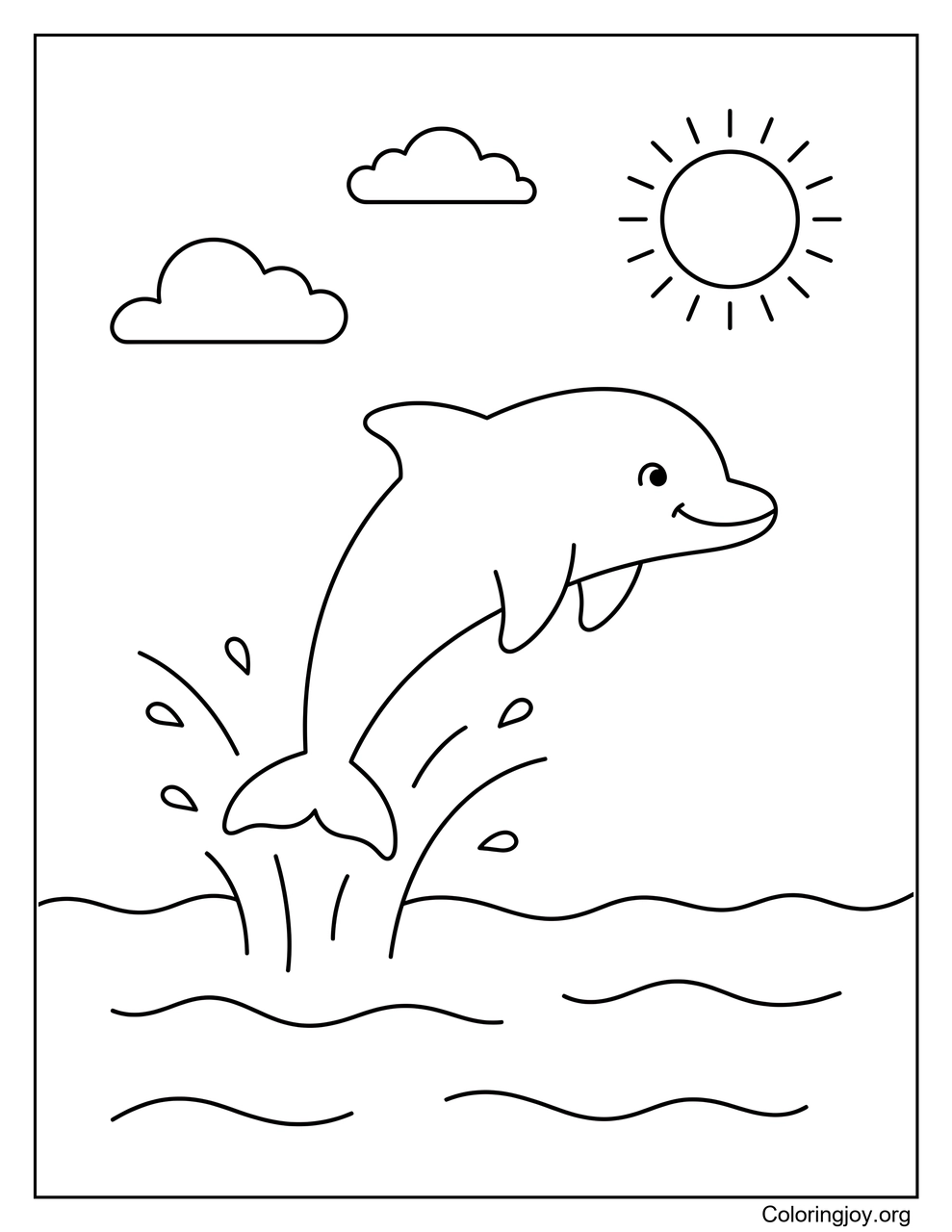Salpicadura de delfines