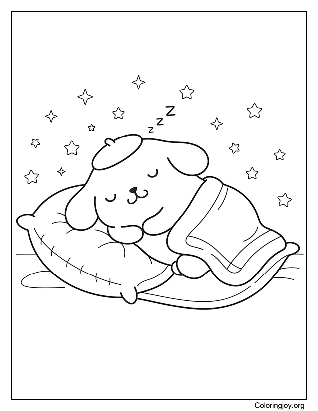 Dulces sueños con Pompompurin