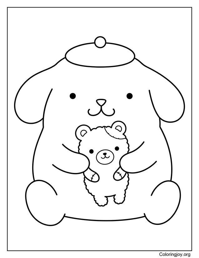 Tiempo de abrazos con Pompompurin