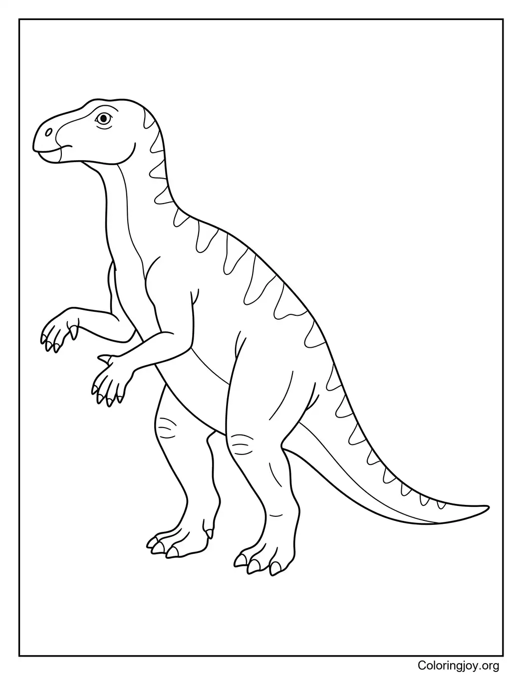 Iguanodonte simple