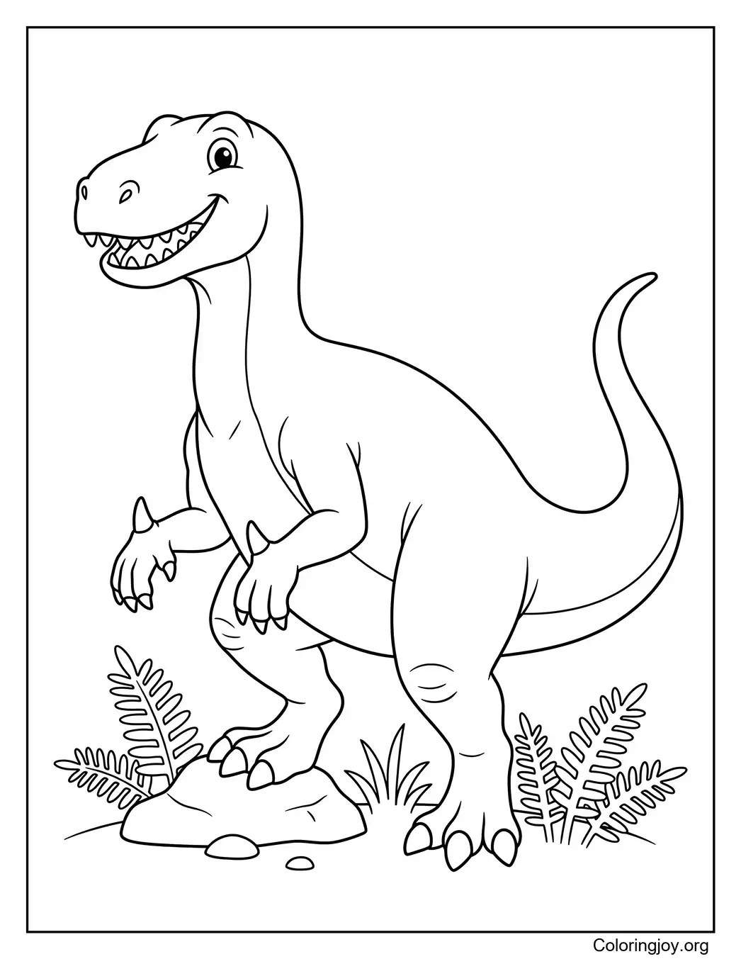 Iguanodonte sonriente