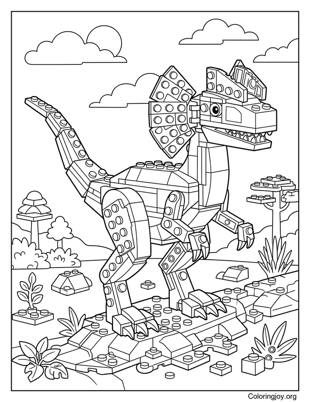 LEGO Dilofosaurio