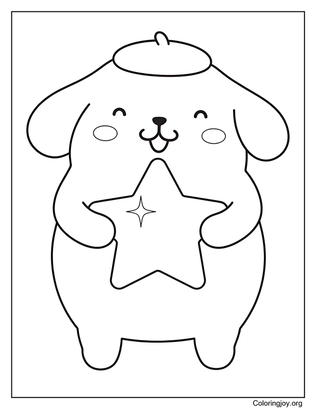 Una pequeña estrella para Pompompurin