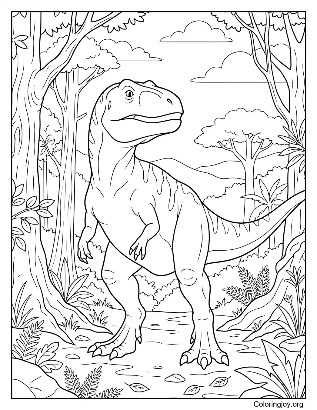 Rey del Bosque Antiguo: Giganotosaurus