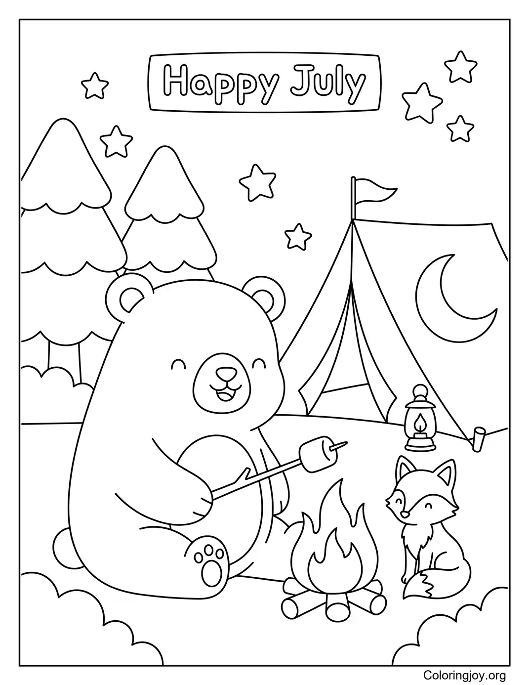July Camping Adventure