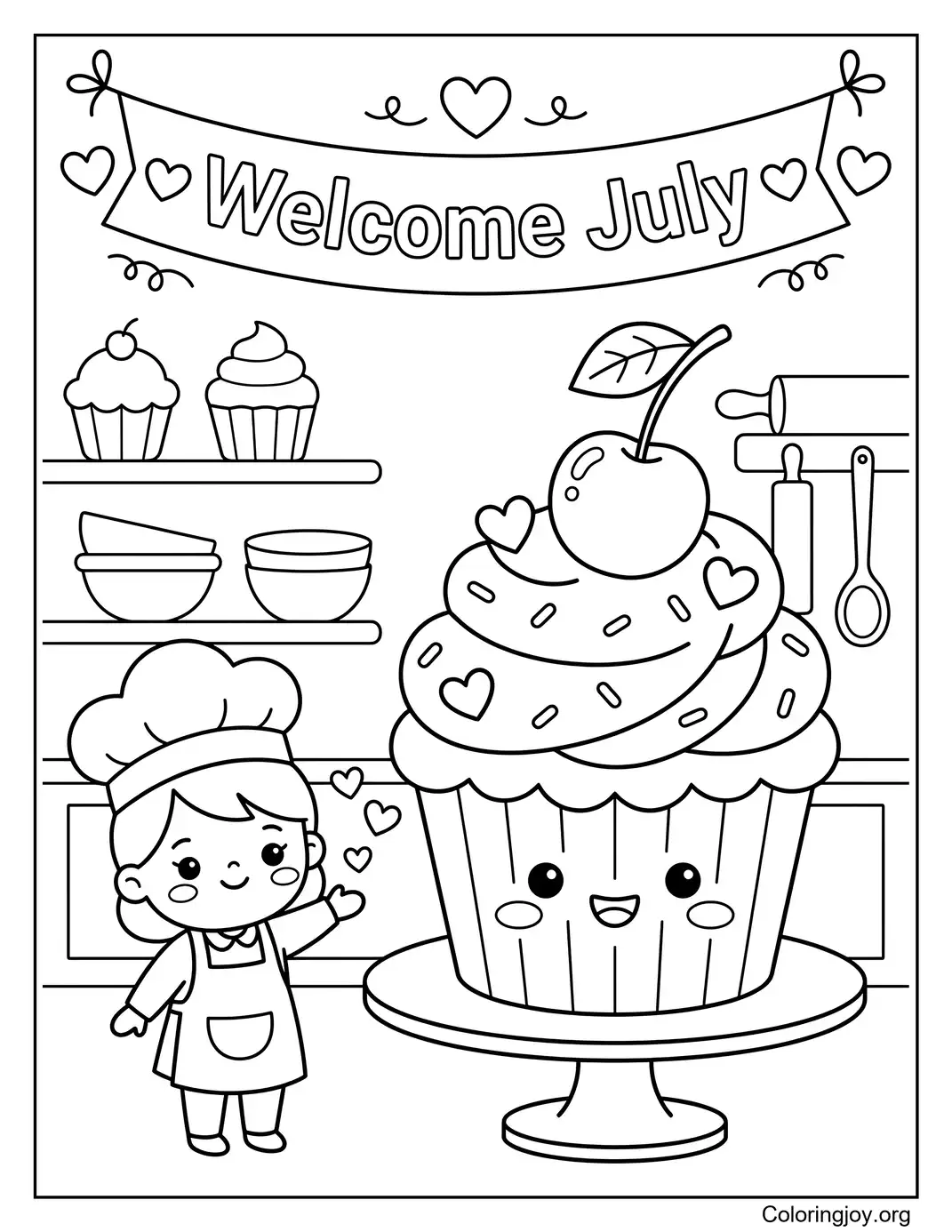 July Cupcake Bakery