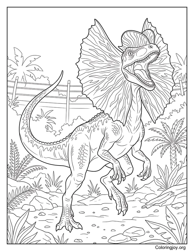 Jurassic World Dilophosaurus