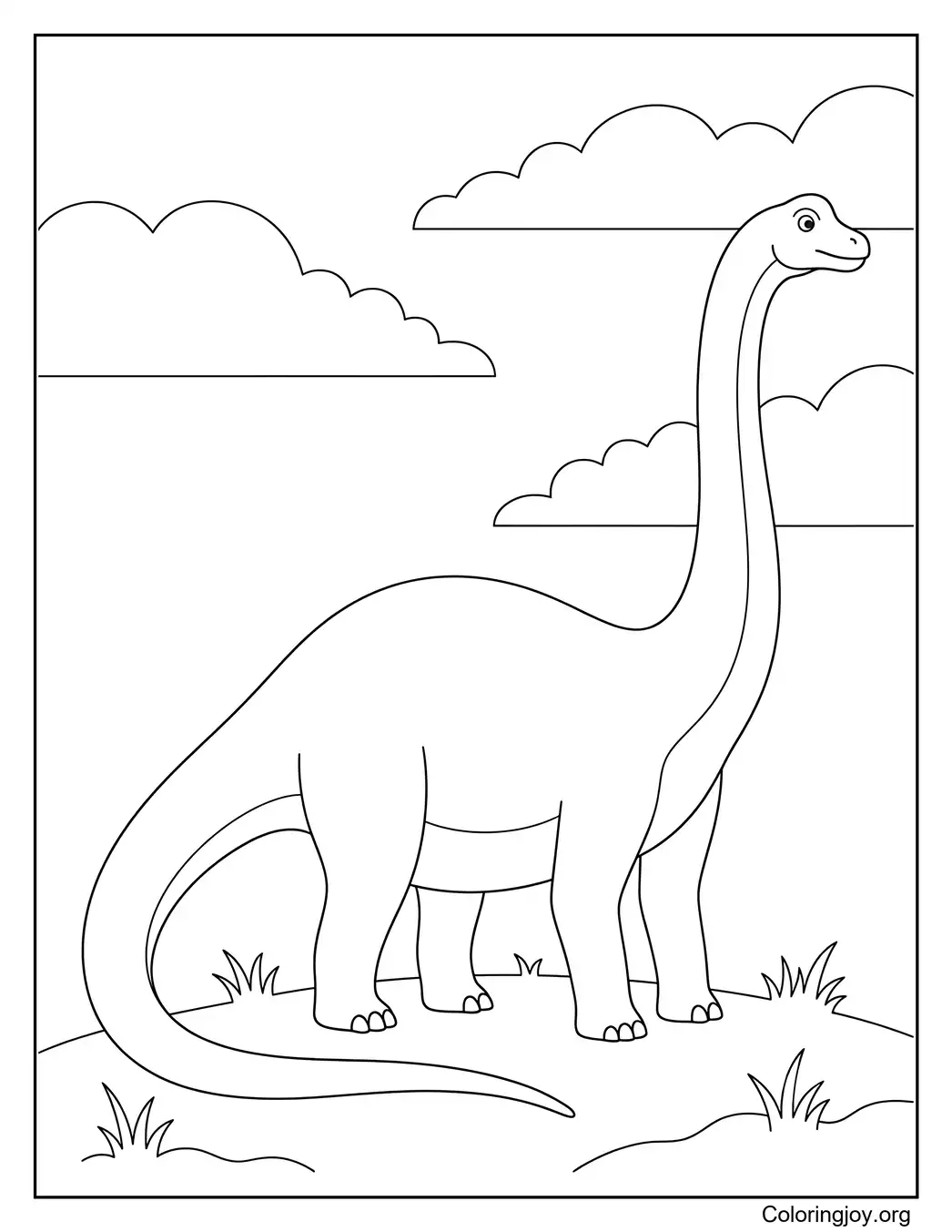 Giant Brontosaurus Page