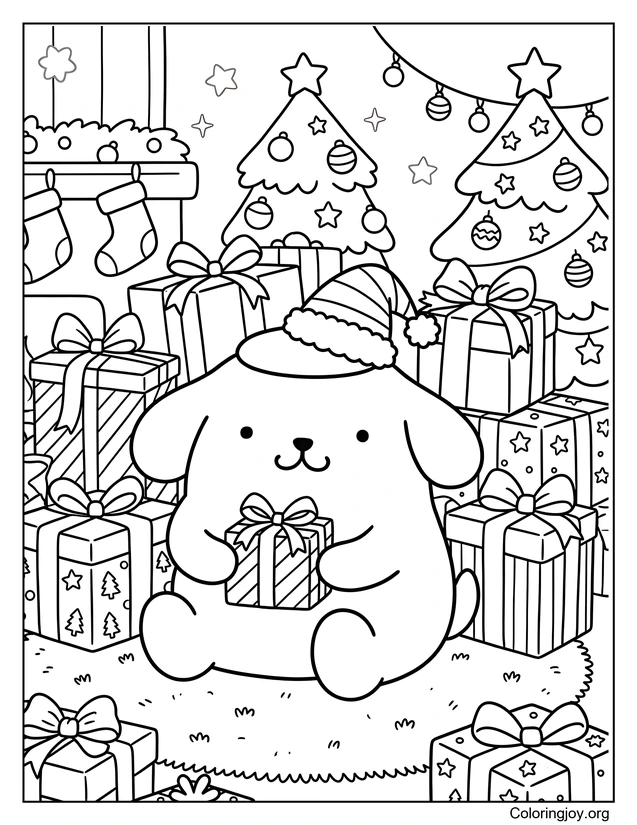 Holiday Surprises for Pompompurin