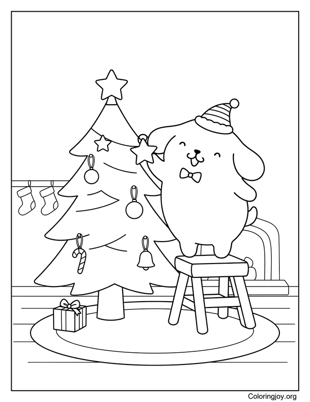 Decorating the Holidays with Pompompurin