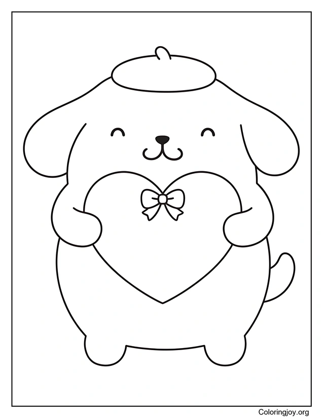 Sharing Kindness with Pompompurin