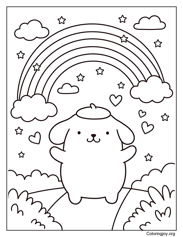 Chasing Rainbows with Pompompurin