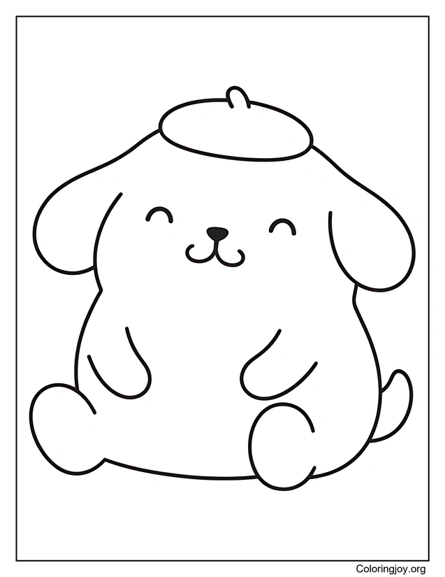 A Happy Moment with Pompompurin