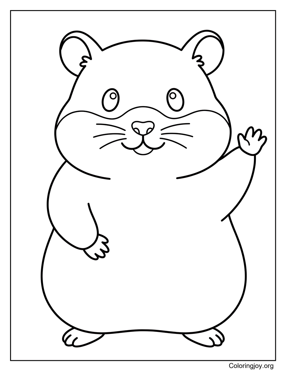 Hamster imprimable