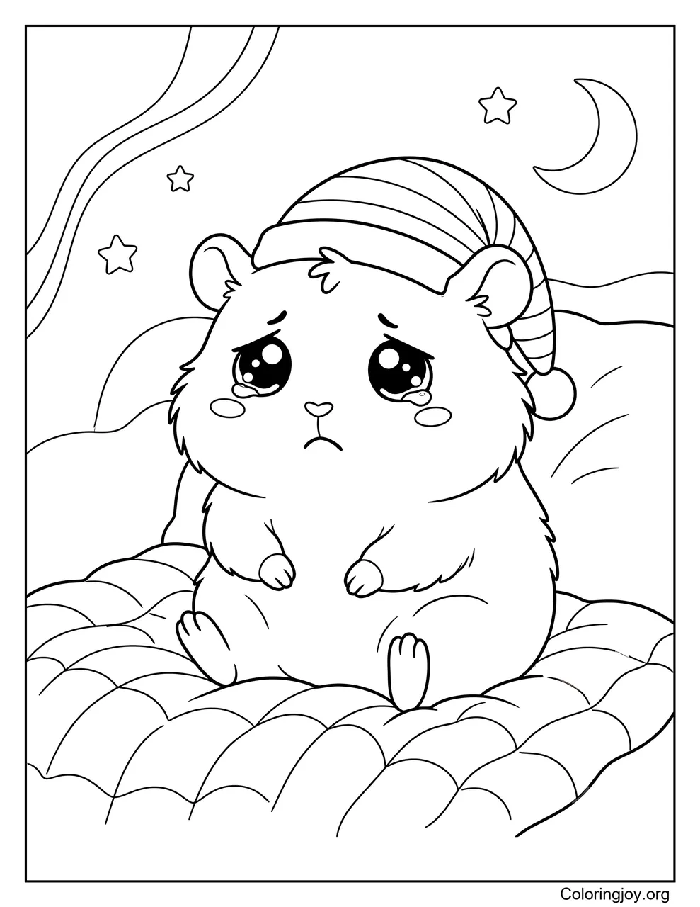Hamster triste