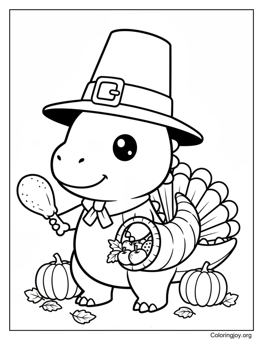 Thanksgiving Dinosaur