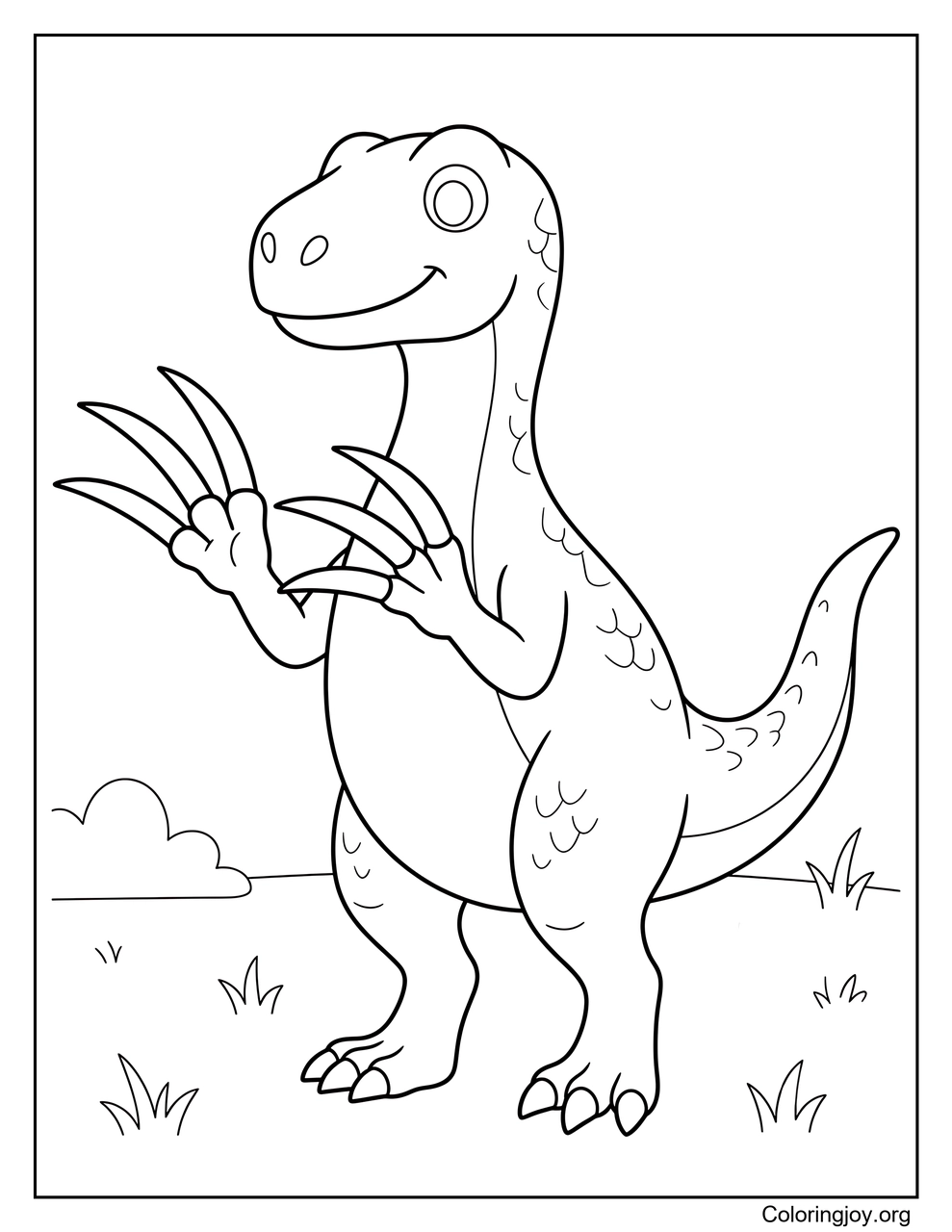 Aperçu des longues griffes du Therizinosaurus