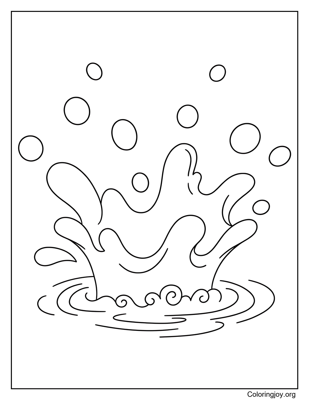 Wasserspritzer