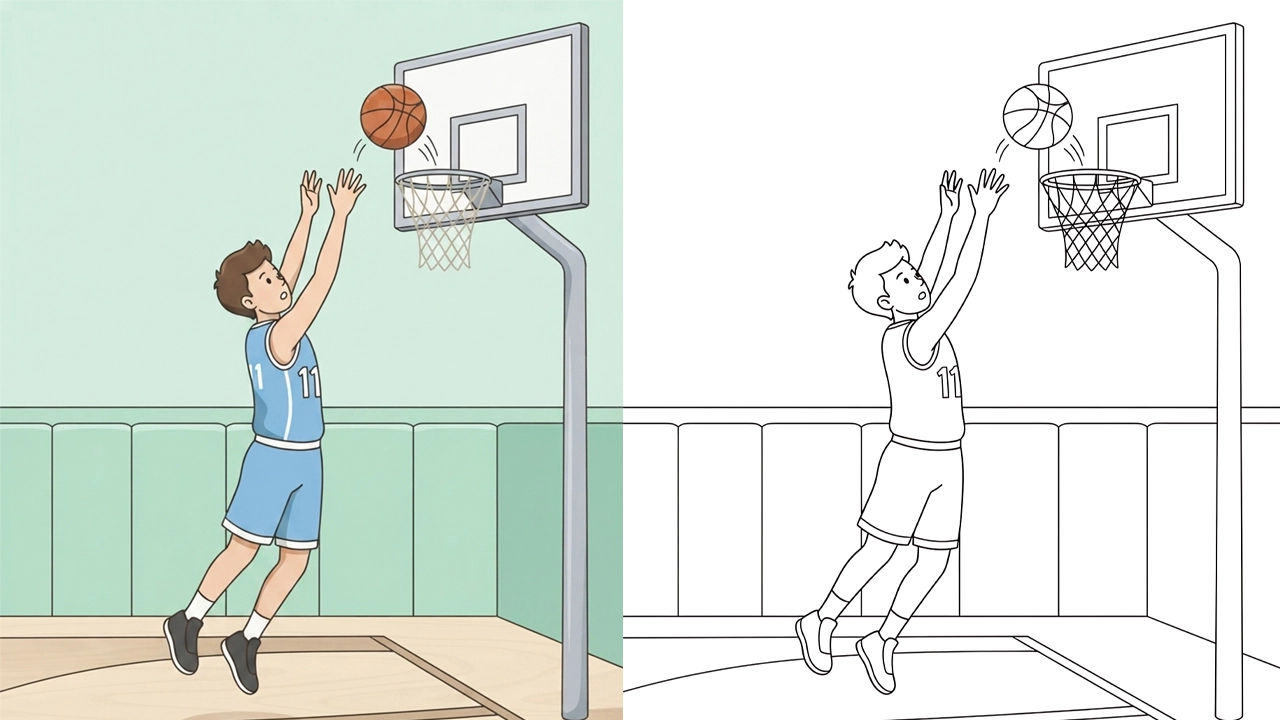 Basketball Coloring Pages | 54 Free Printable PDFs for Kids and Adults
