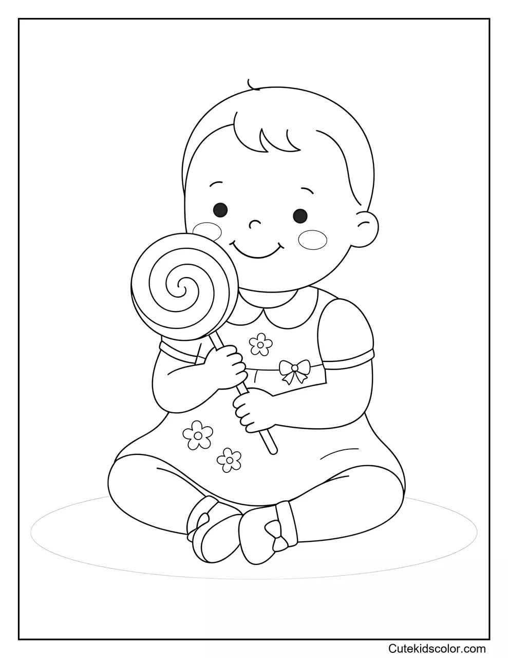 Baby with a Lollipop