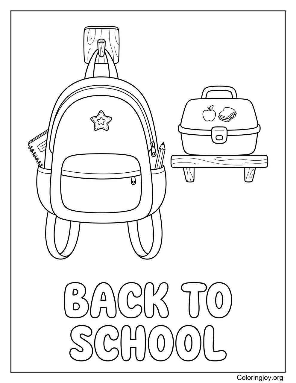Backpack and Lunchbox