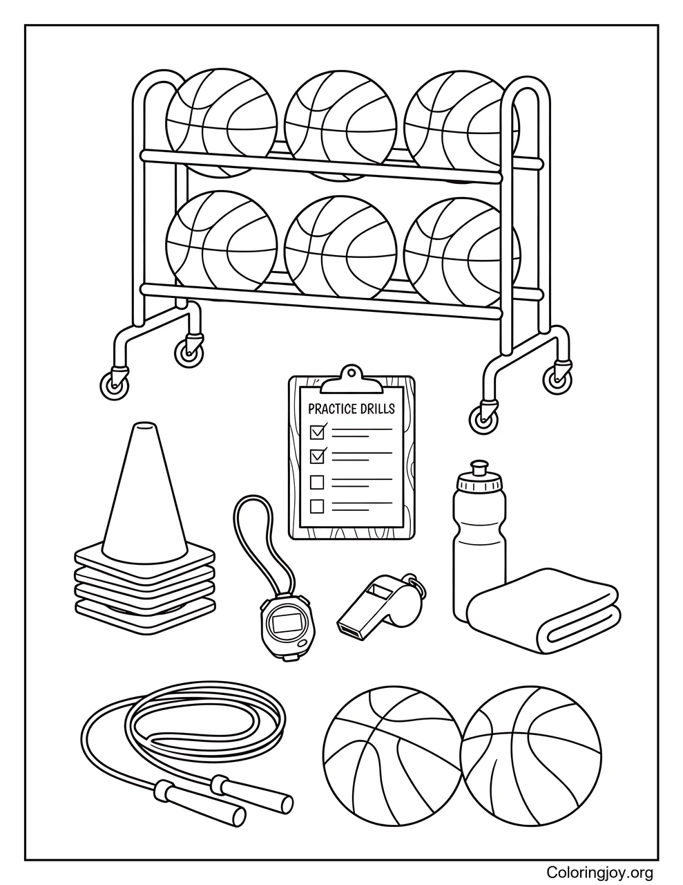 Basketball Practice Equipment